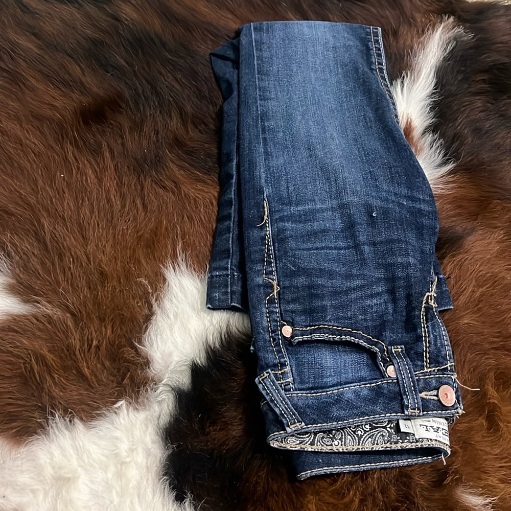 ARIAT real denim boot cut jeans , girls size 12